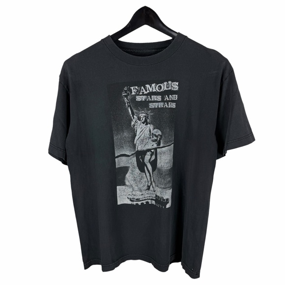 Famous Stars & Straps Other - Mens Y2K Famous Stars & Straps Streetwear New York City Black Shirt Size M